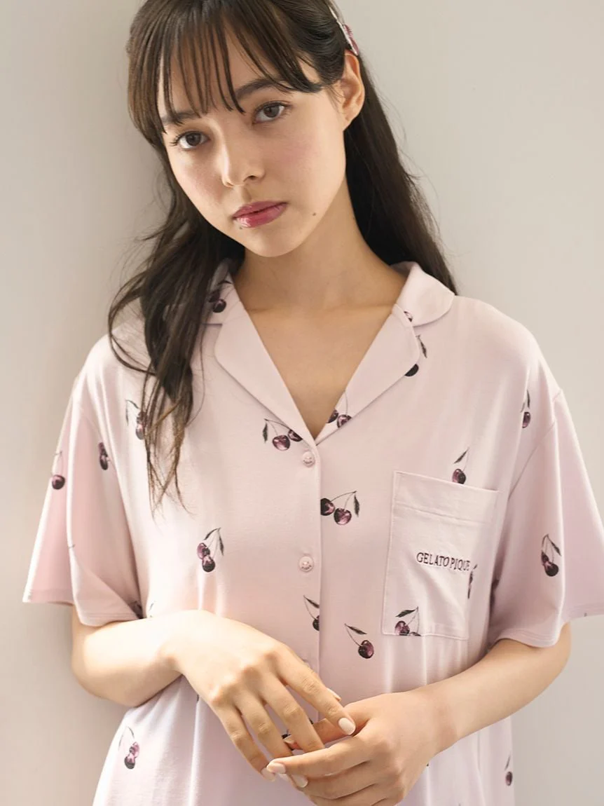 Cool Rayon Cherry Shirt