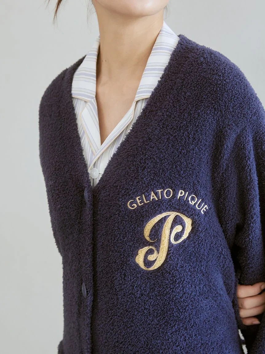 Powder Emblem Motif Cardigan