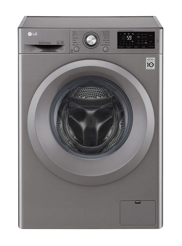 LG Front Load Washer 8 KG and Front Load Dryer F4J5TNP7S & RC8066 Combo Pack 220v 240 volts 50 hz
