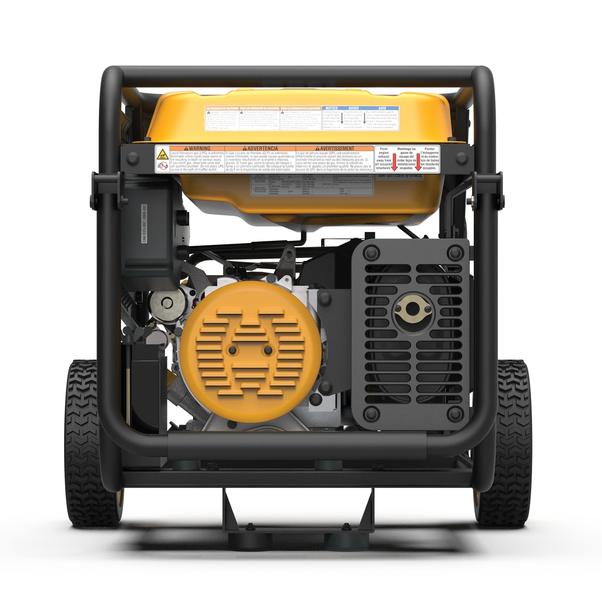 Dual Fuel Portable Generator 8000W Electric Start 120/240V