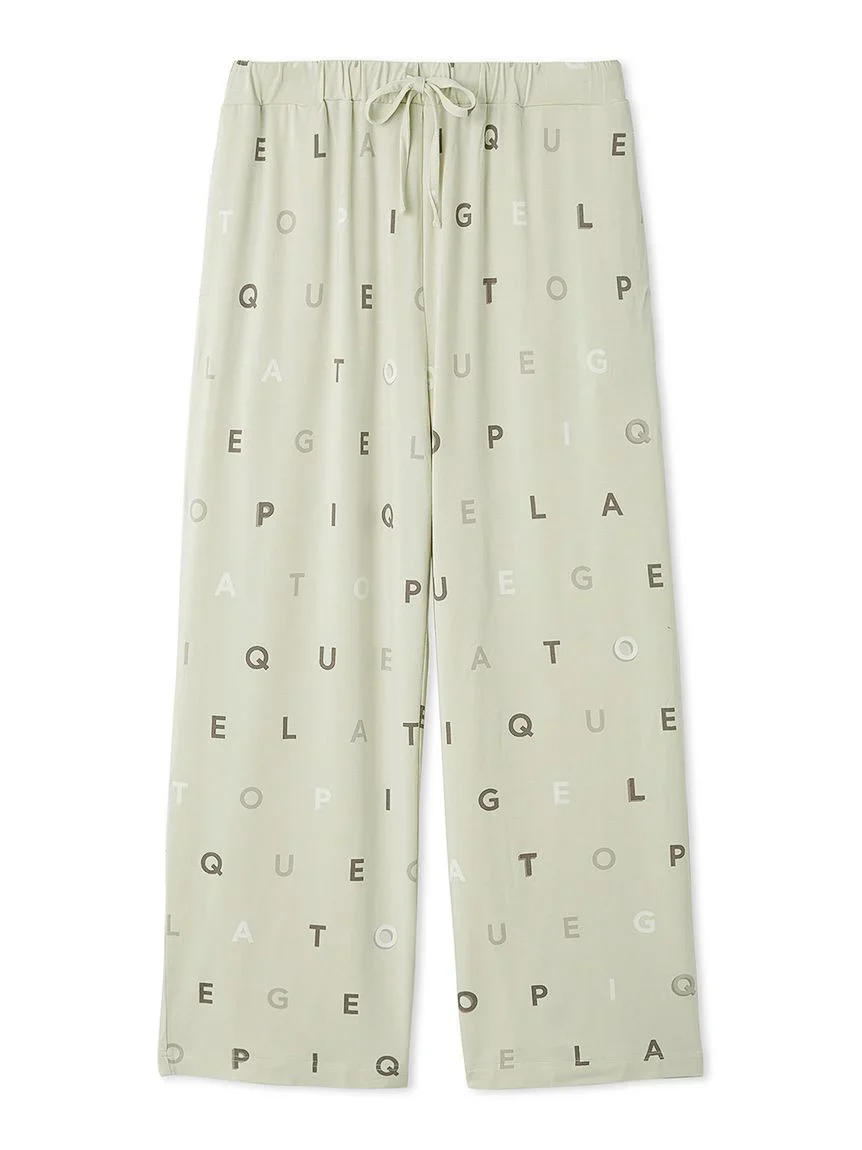 Rayon Logo Motif Men's Lounge Pants