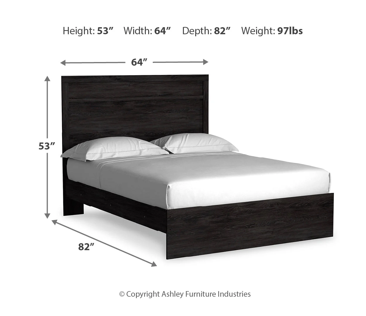 Belachime Black Bedroom Set