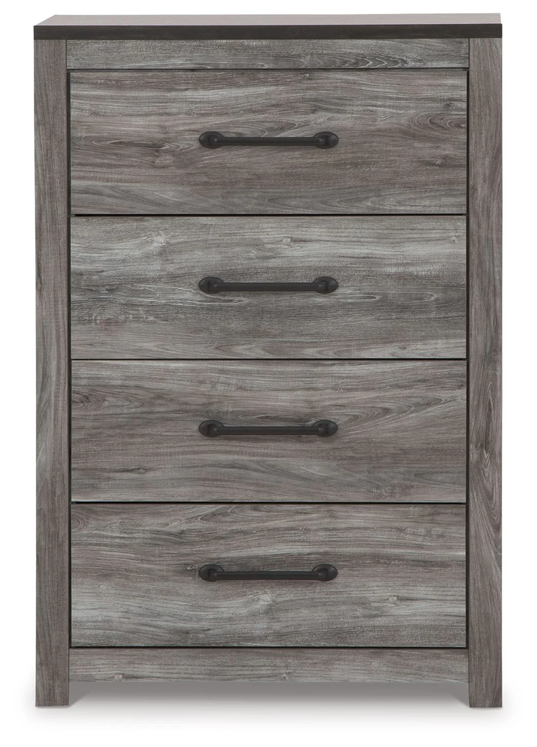 Bronyan - Four Drawer Chest - Dark Gray