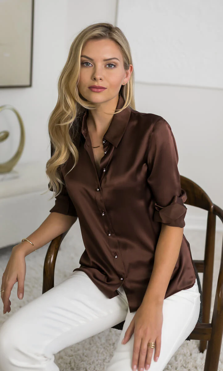 Milano Silk Blouse
