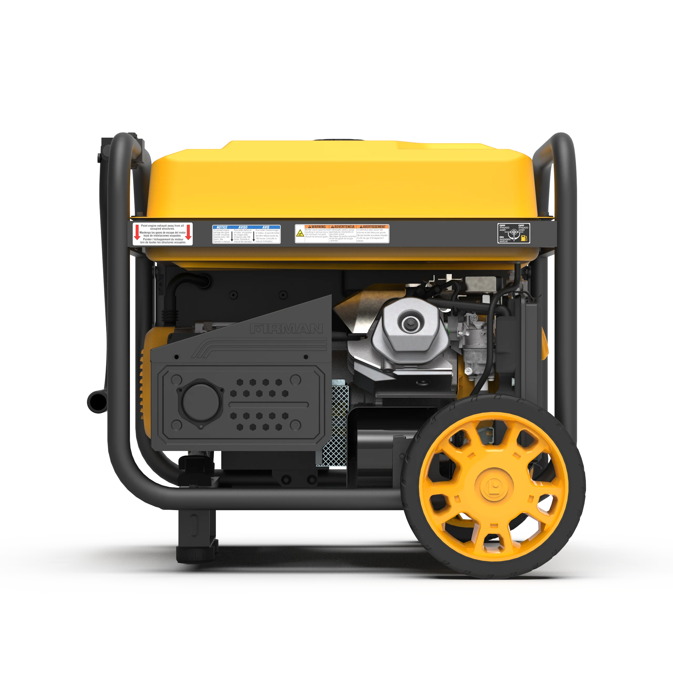 Gas Portable Generator 11400W Remote Start 120/240V with CO alert