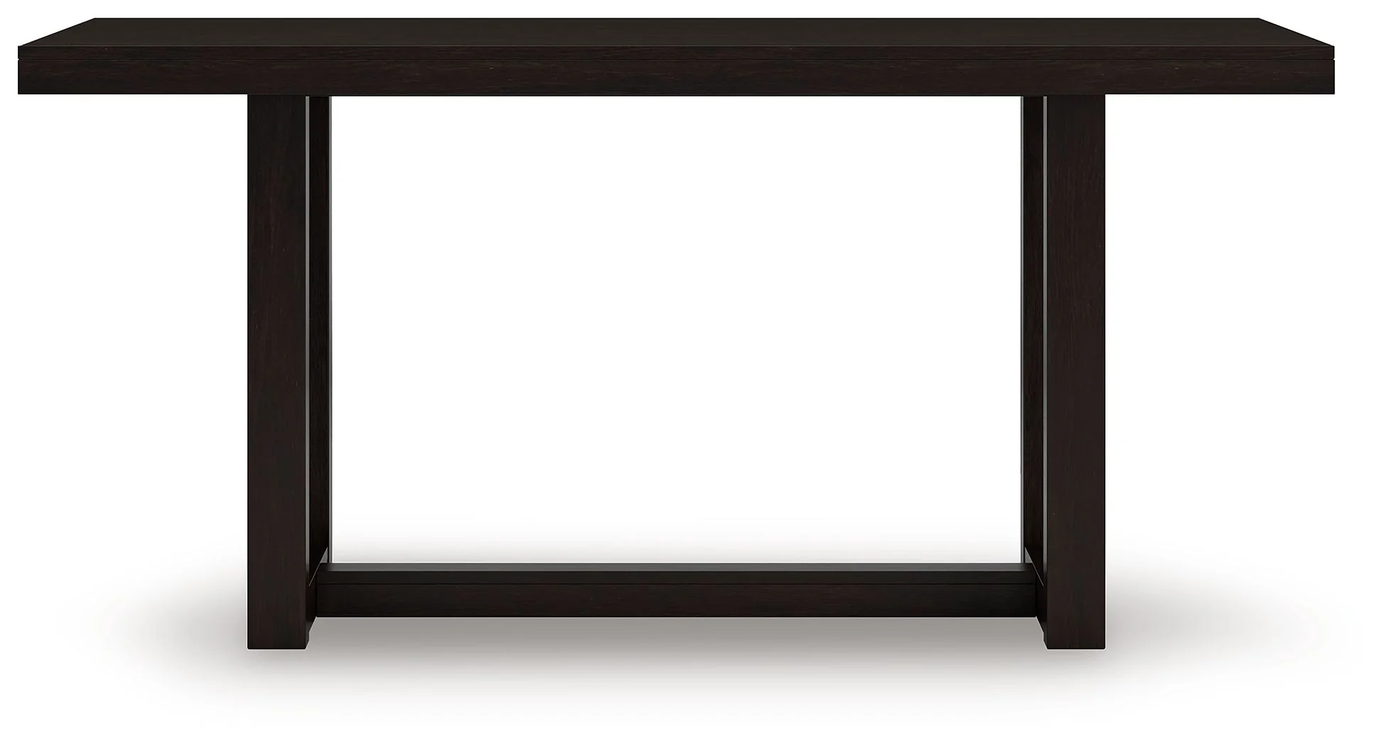 Neymorton - Rectangular Dining Room Counter Table - Dark Grayish Brown