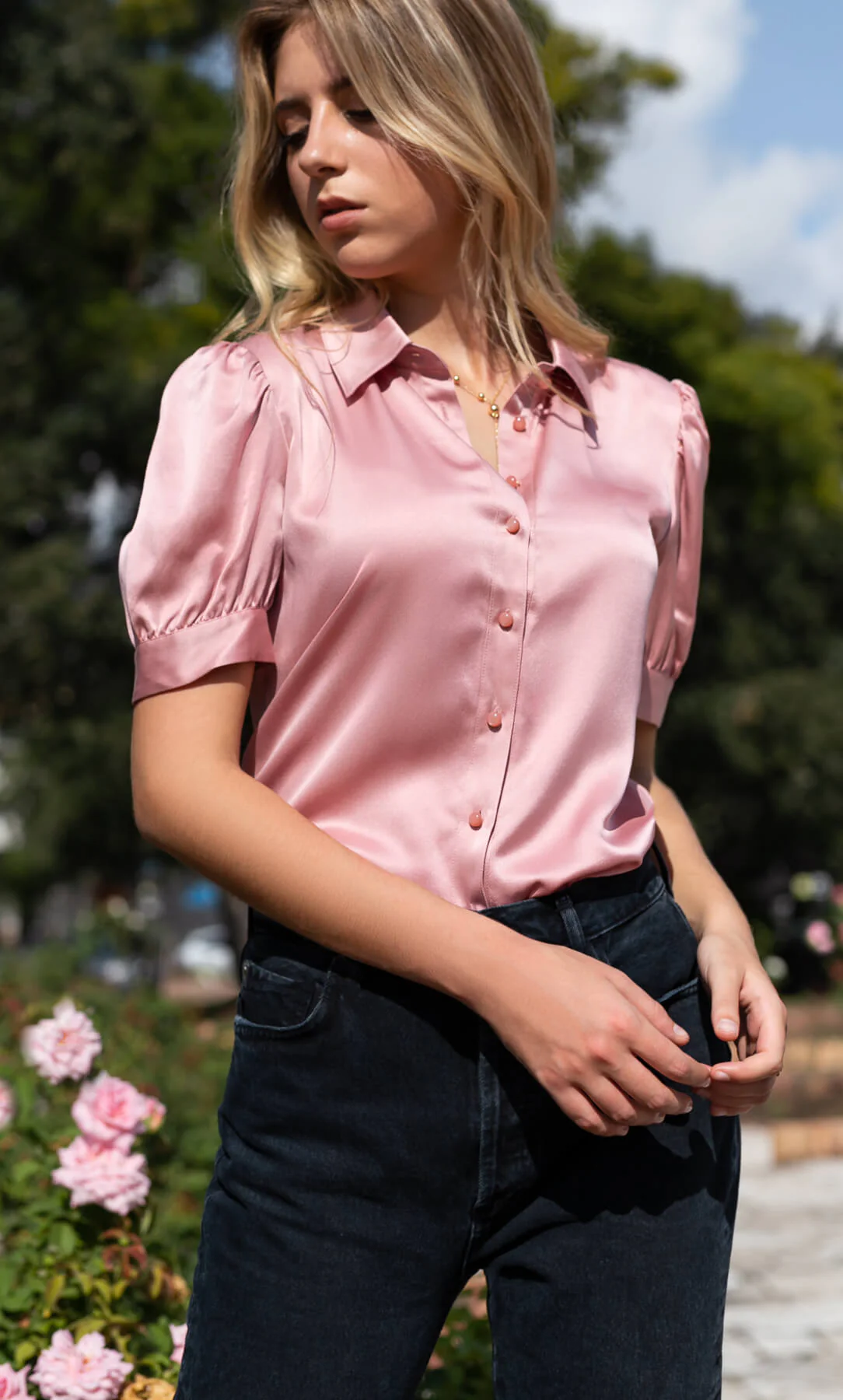 Juliet Silk Blouse