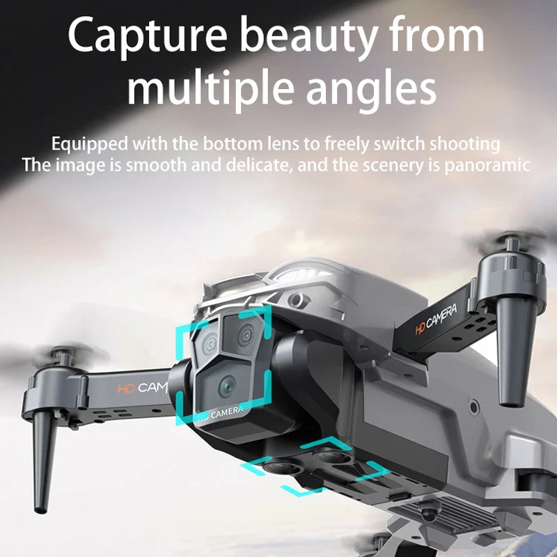 A16 MAX Drones - Professional ESC HD Triple Camera-360° Obstacle Avoidance-Optical Stream Positioning Quadcopter