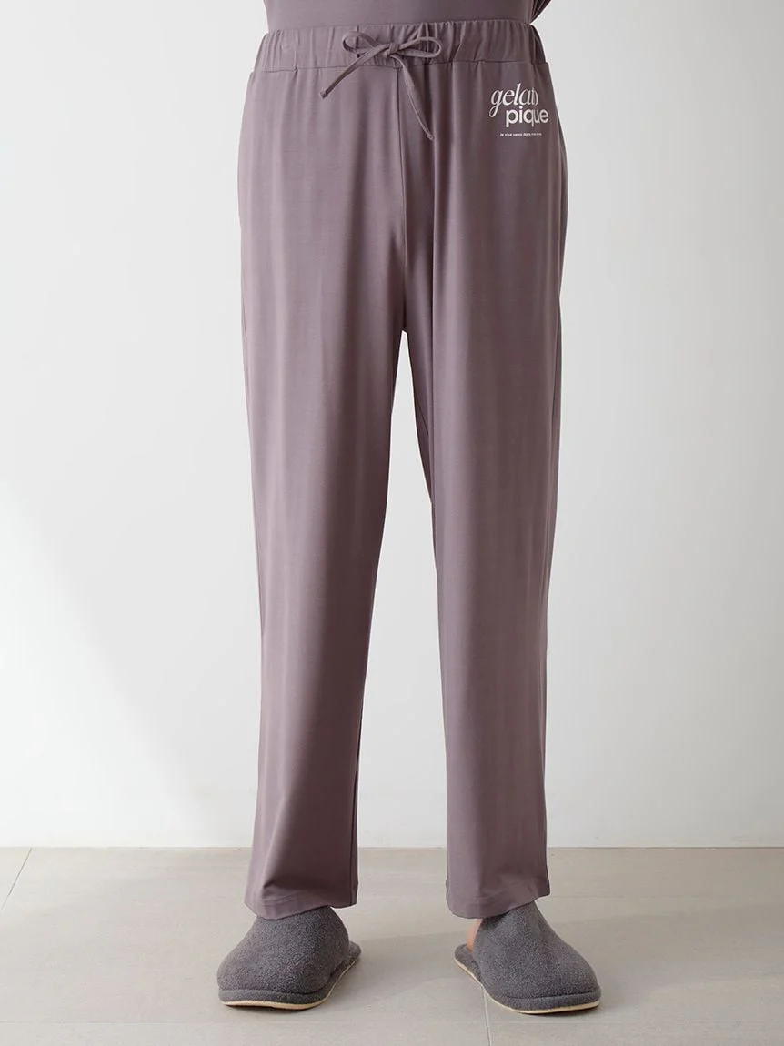 Mens Rayon One Point Logo Pants
