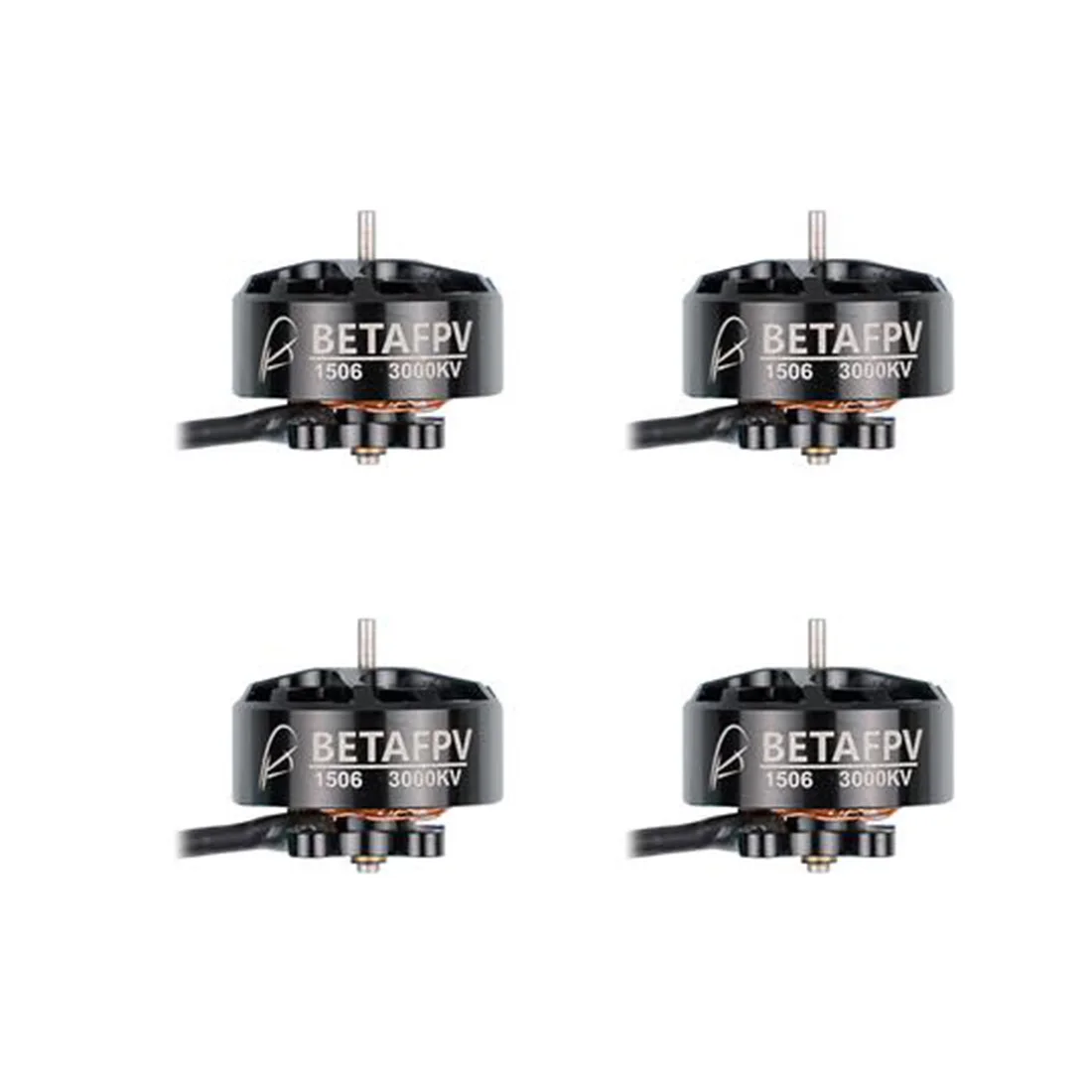 4PCS BETAFPV 1506 3000KV 3–6S Brushless Motors for 4-5Inch FPV Toothpick Drones