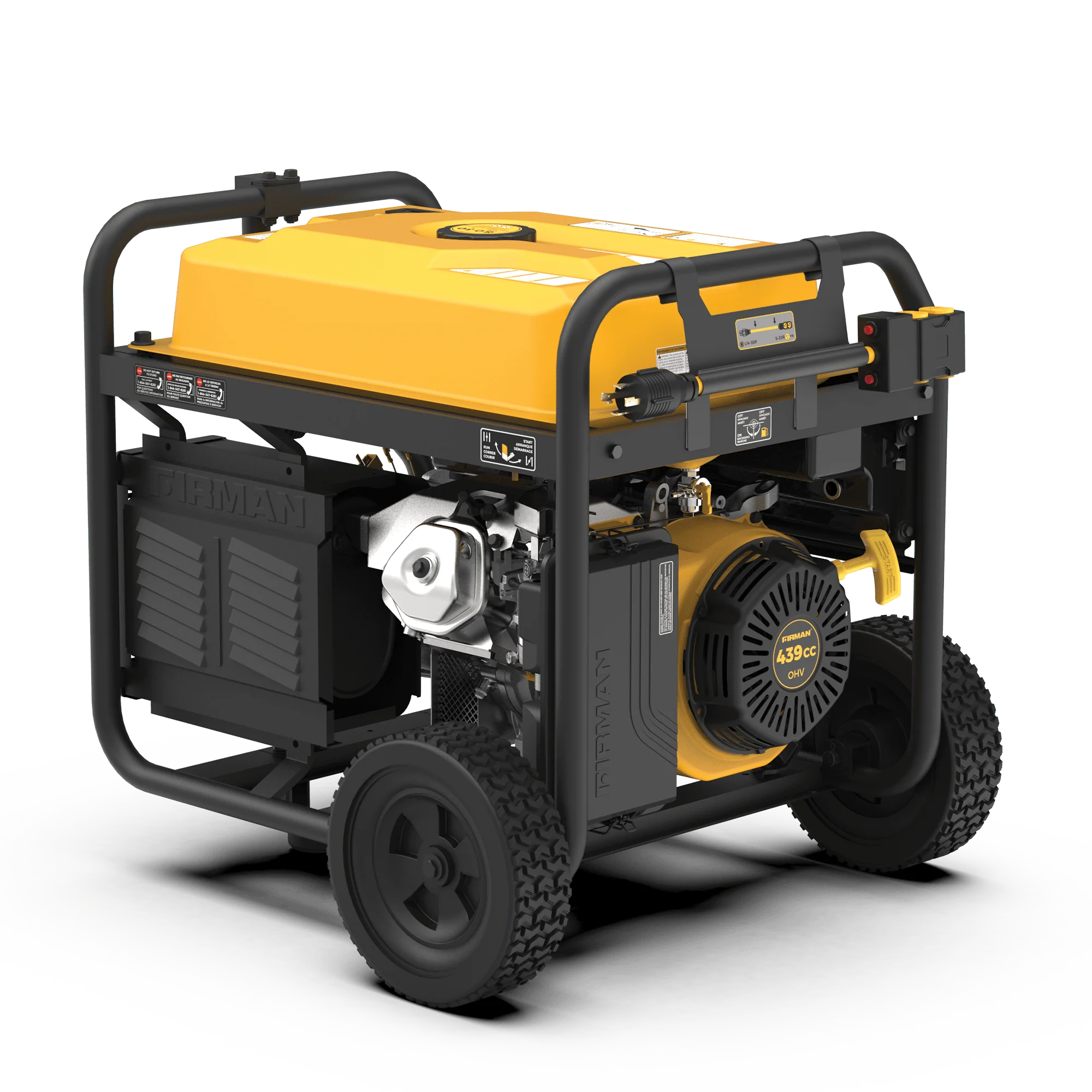 Gas Portable Generator 10000W Remote Start 120/240V