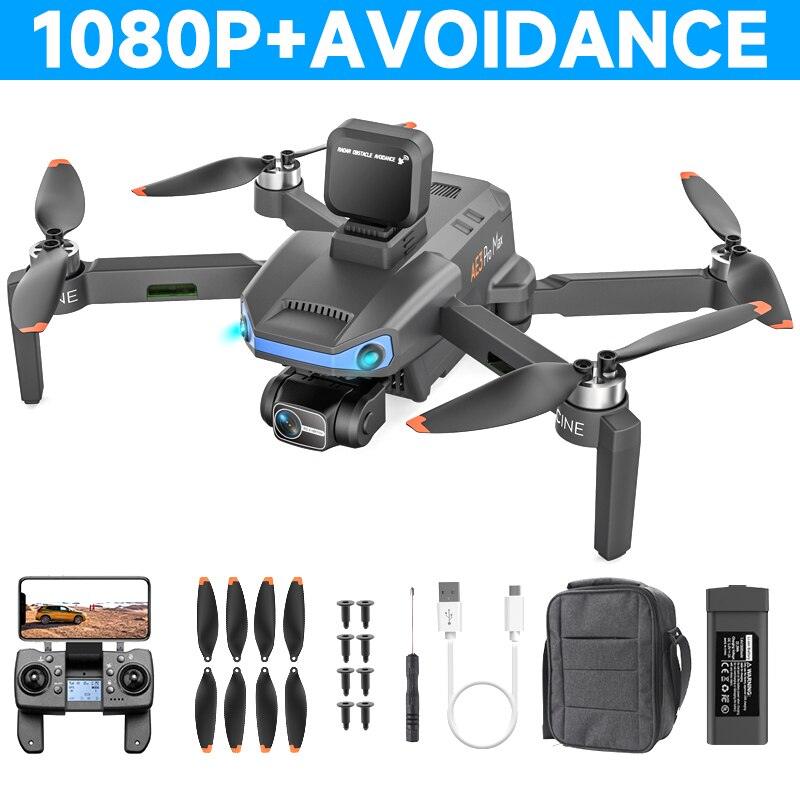 AE3 / AE3 PRO Max GPS Drone - 4K HD Dual Camera Professional Dron FPV EIS 3-Axis Gimbal Radar Obstacle Avoidance Quadcopter RC Toys Professional Camera Drone