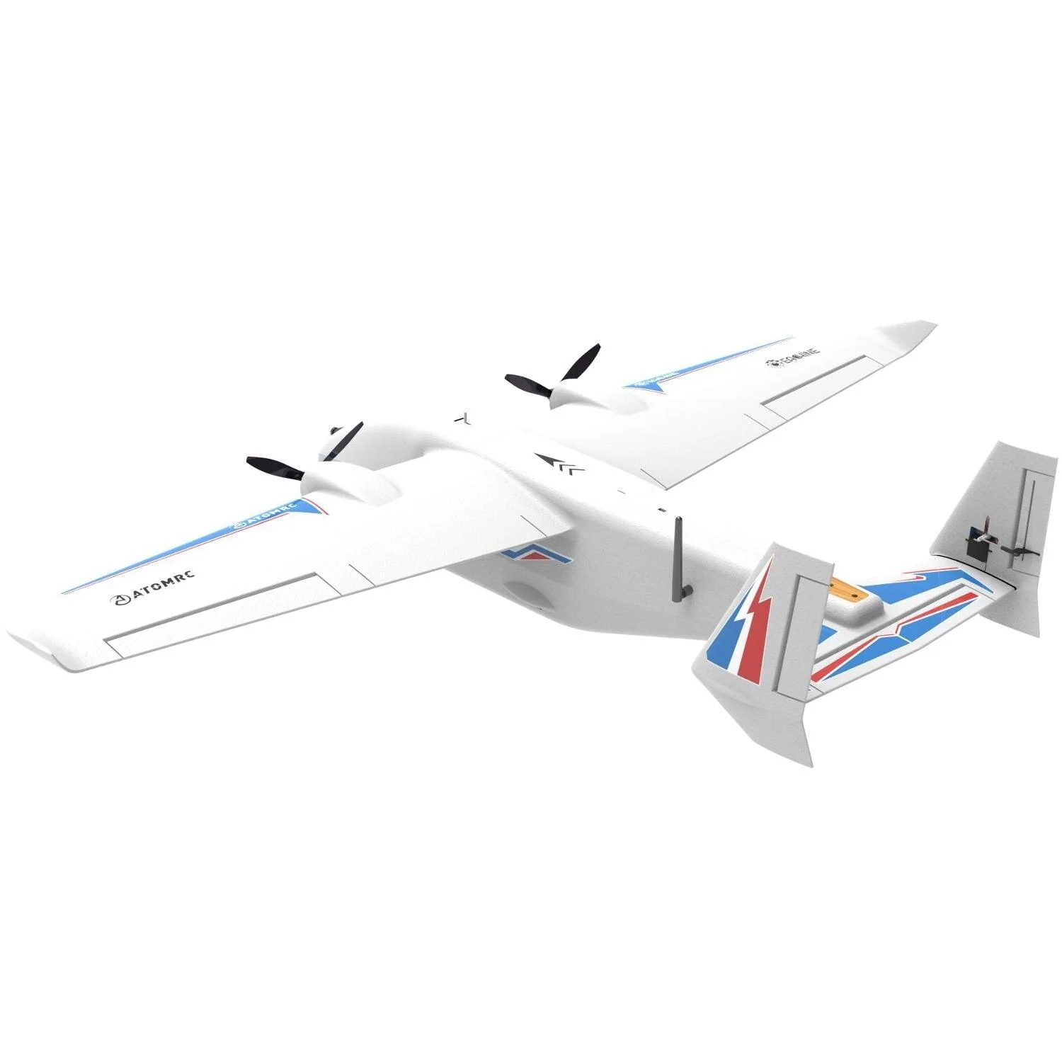 2023 ATOMRC Killer Whale RC Airplane 1255mm Wingspan AIO EPP FPV Plane With Camera Mount UAV Aircraft KIT/PNP/FPV RC Toys