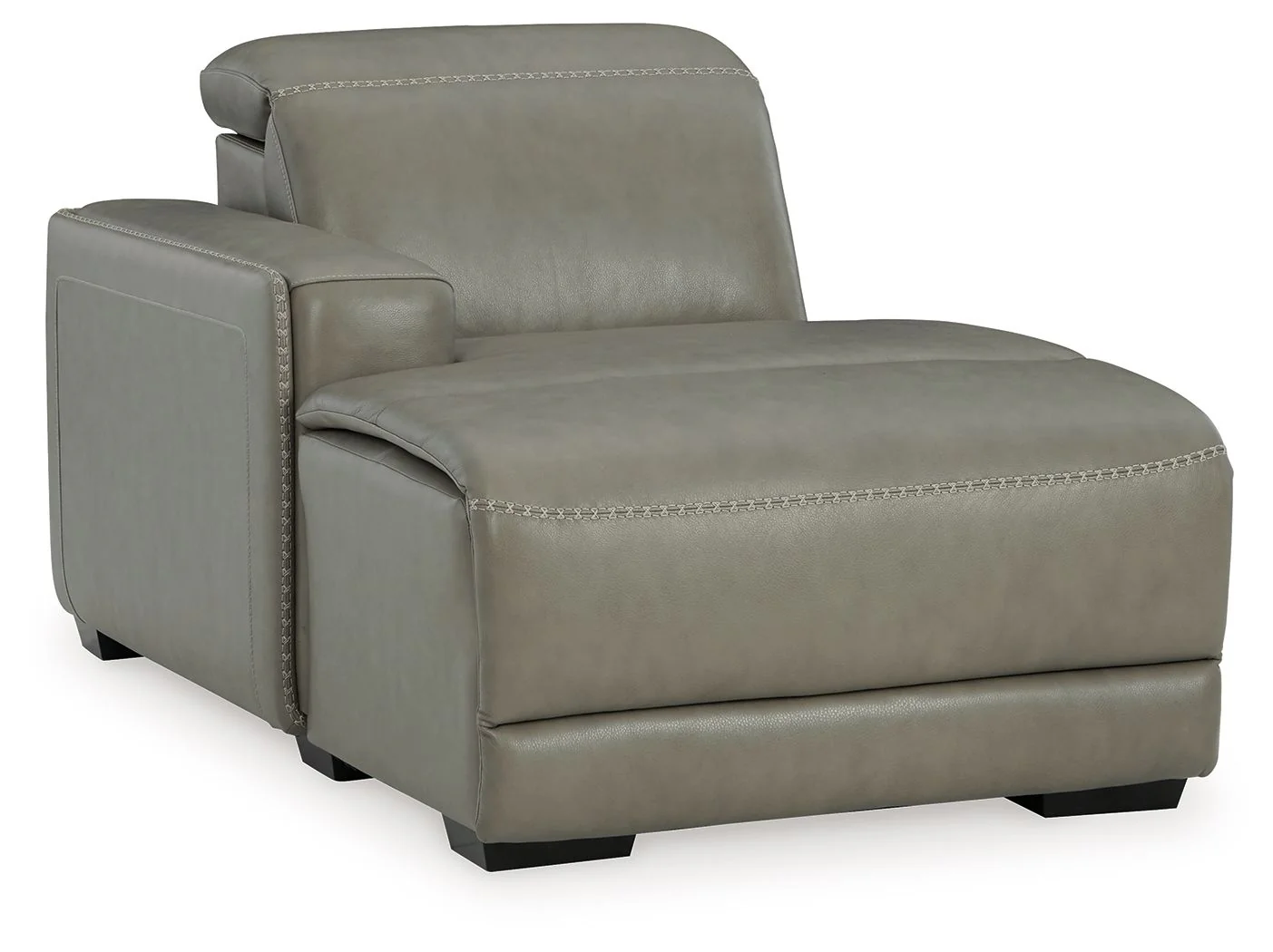 Correze - LAF PWR Reclining Back Chaise - Gray