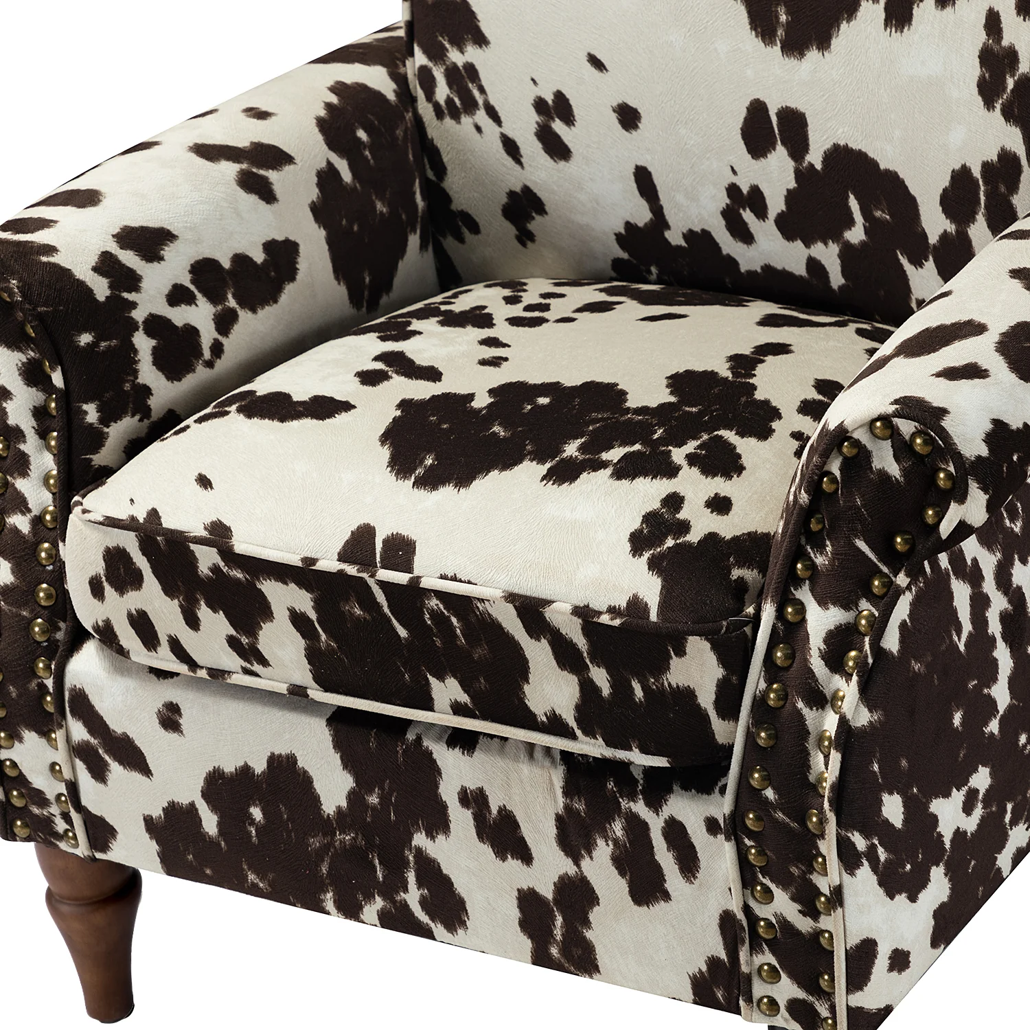 Araceli Armchair in Cowhide