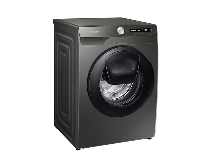 Samsung 220 volt washer front load silver 9 KG with ADD WASH WW90T55/220V/S1GR Silver Graphite Steam Wash Inverter 220v 240 volts 50 hz