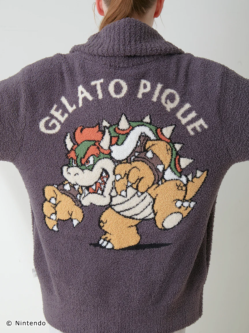 SUPER MARIO™️ UNISEX Baby Moco Jacquard Shawl Cardigan