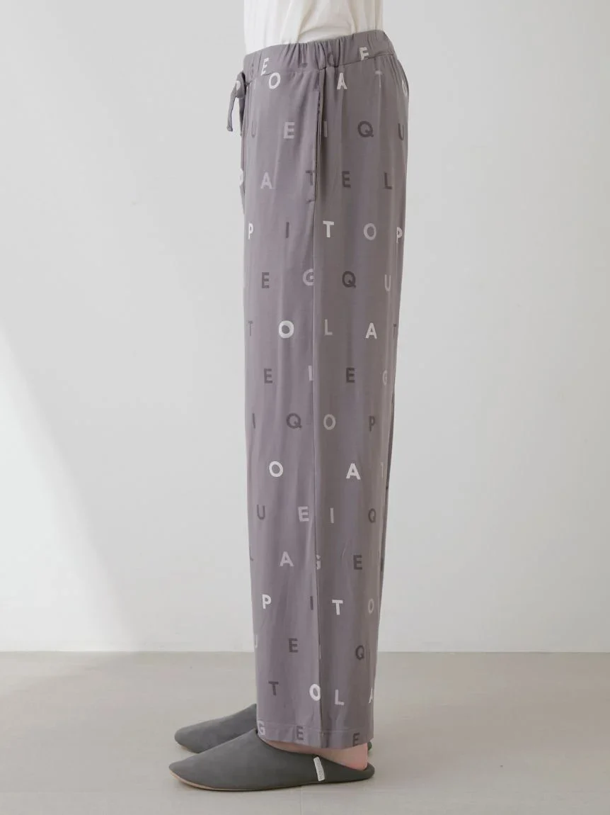 Rayon Logo Motif Men's Lounge Pants