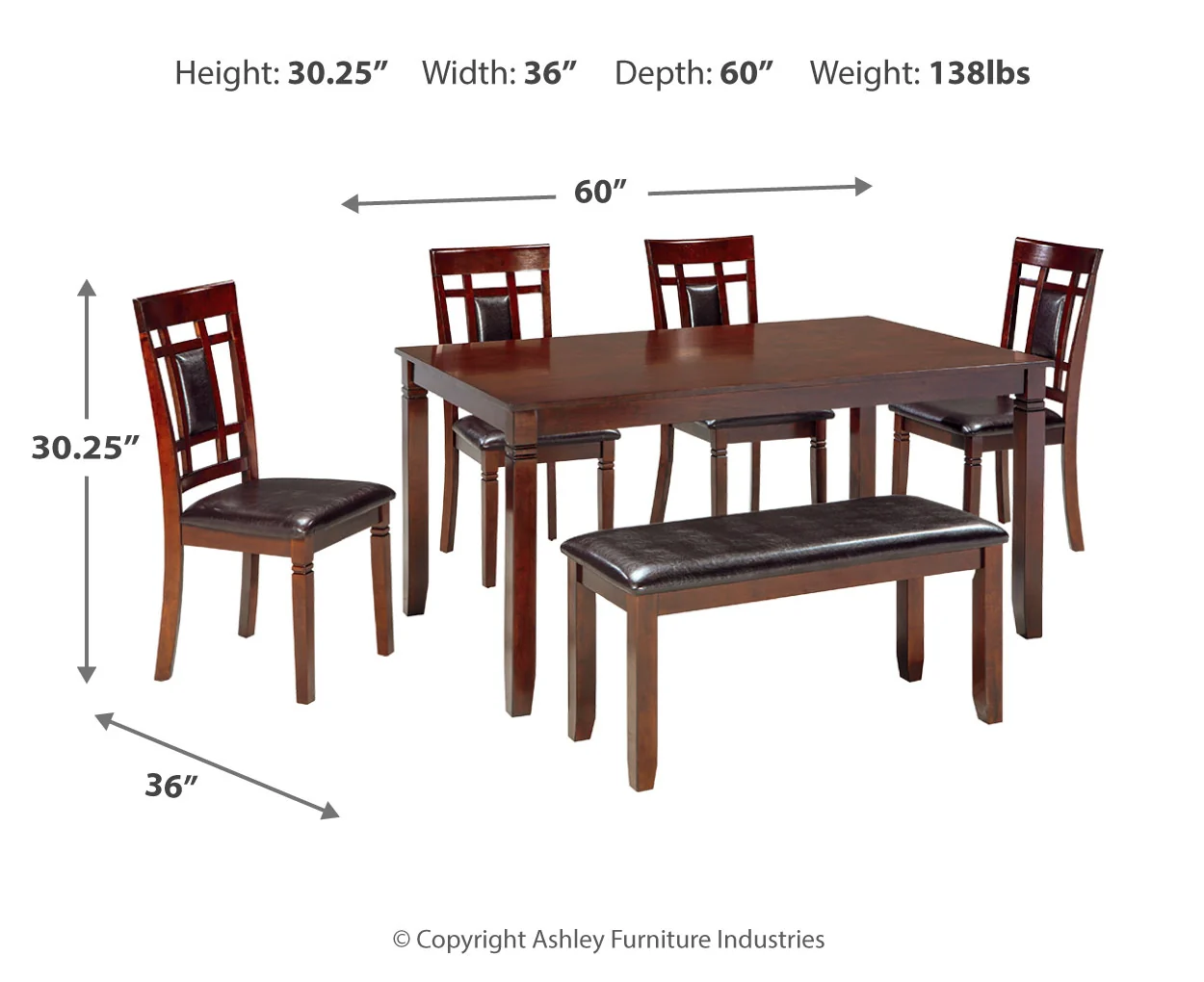 Bennox Dining Room Table Set