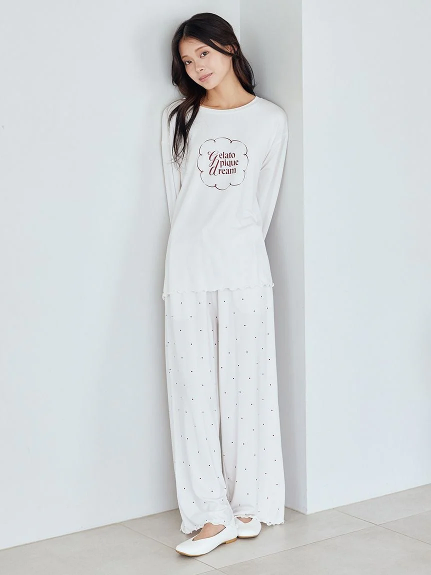 Hot Fabric Rayon Dot Pants