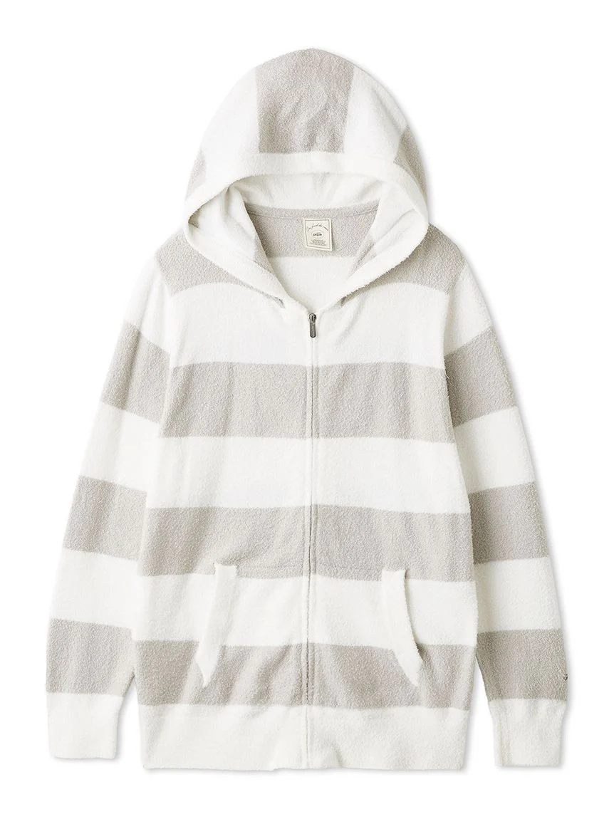 Smoothie 2-Border Zip-up Hoodie