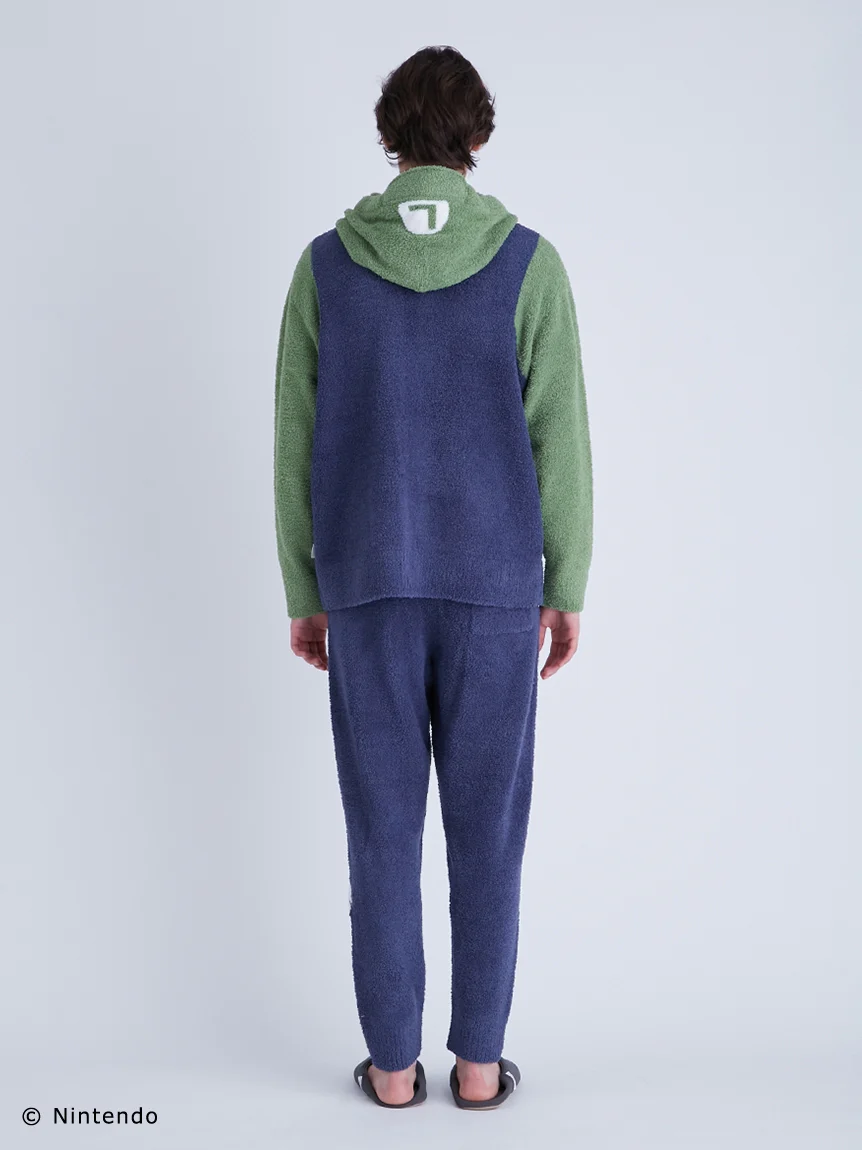 Super Mario MENS Luigi Pullover & Long Pants Loungewear Set