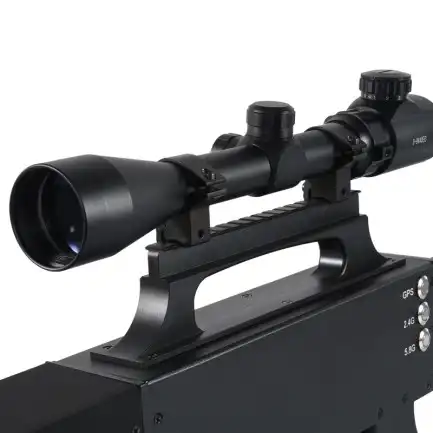 25W 60W Anti Drone Device - 1.5G 2.4G 5.8G 1KM Shielding Distance Detachable Portable Anti UAV Drone System