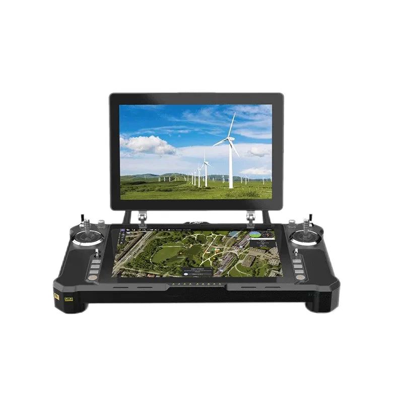 CHINOWING T30S Dual-Screen All-In-One Hand-held Ground Station, 10.1in x2 1920x1200 800nit, Intel i5, IP53, SBUS