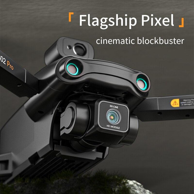 2024 New S802 GPS Drone - 8K HD Professional 3-Axis EIS Gimbal Camera 360° Obstacle Avoidance Brushless Motor Foldable Quadcopter Professional Camera Drone