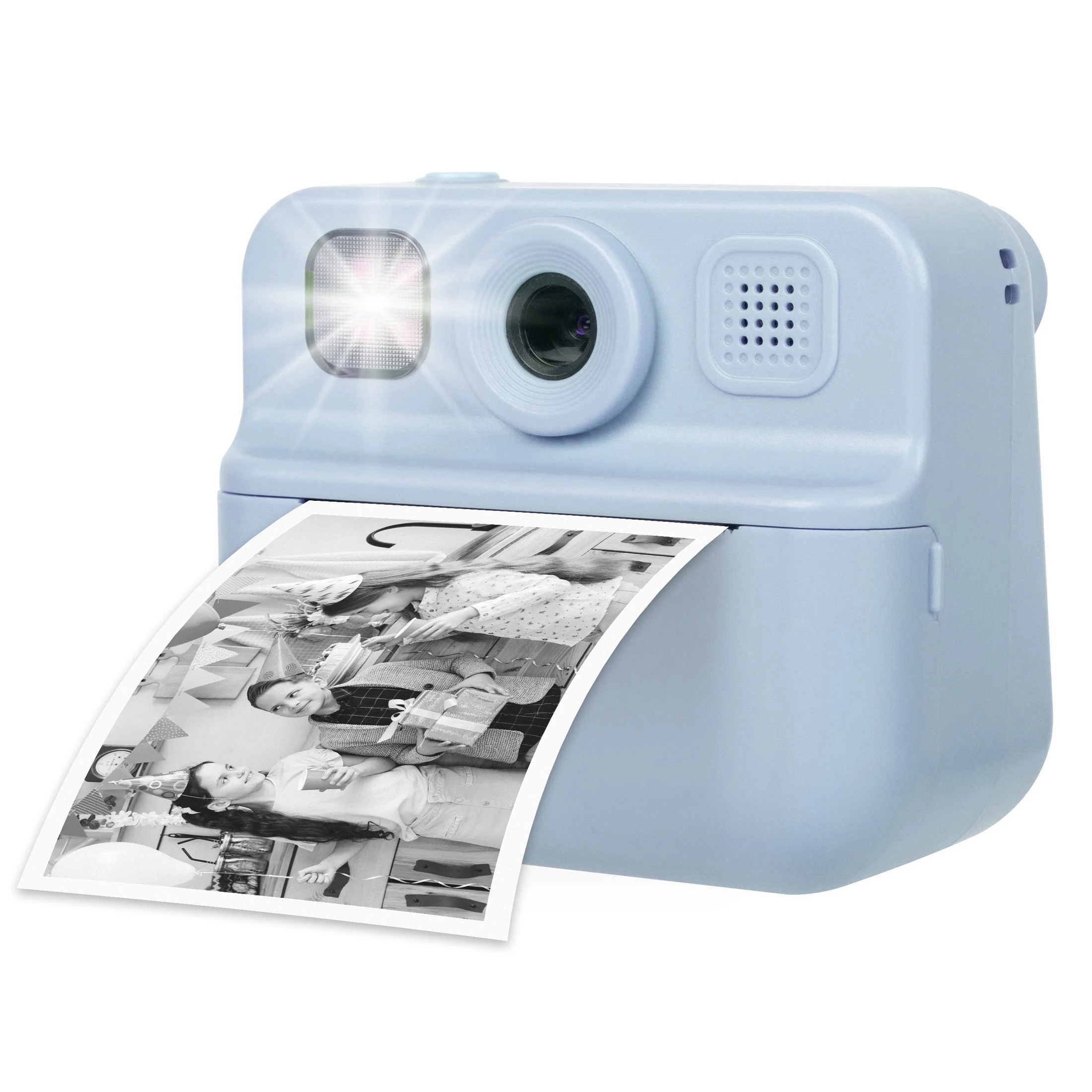 Kids 48MP Instant Print Camera with Dual Lens and 1080P HD Video