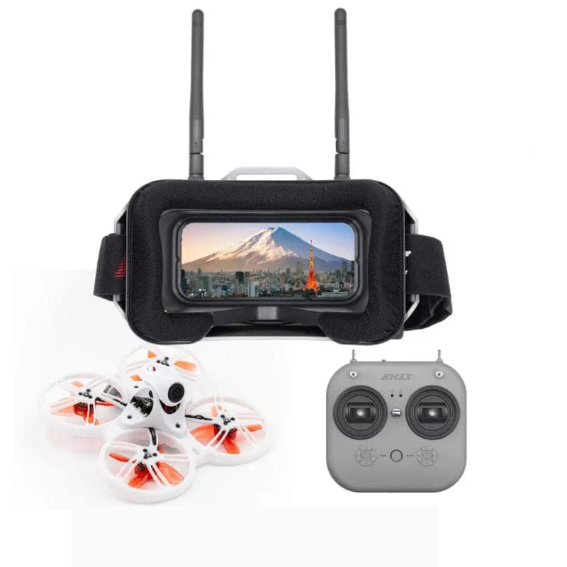 Emax Tinyhawk III 3 RTF Kit - FPV Racing Drone F4 15000KV RunCam Nano 4  25-100-200mW VTX 1S-2S FrSky D8 RC Airplane Quadcopter