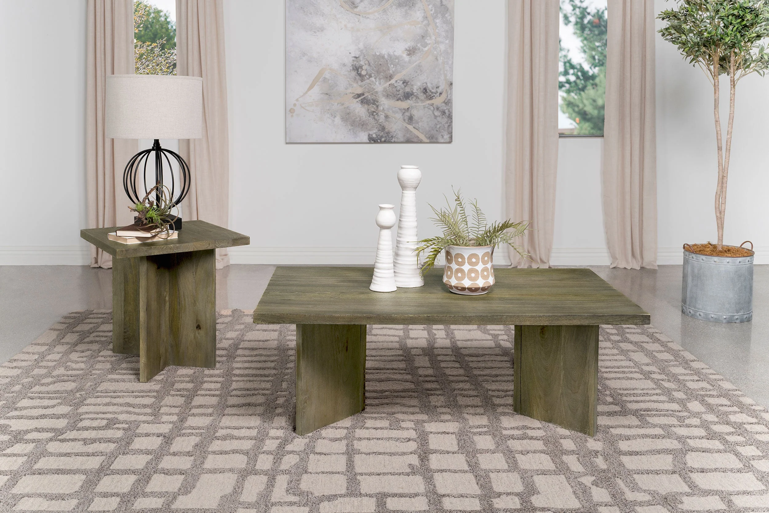 Andando  Coffee and End Table Set