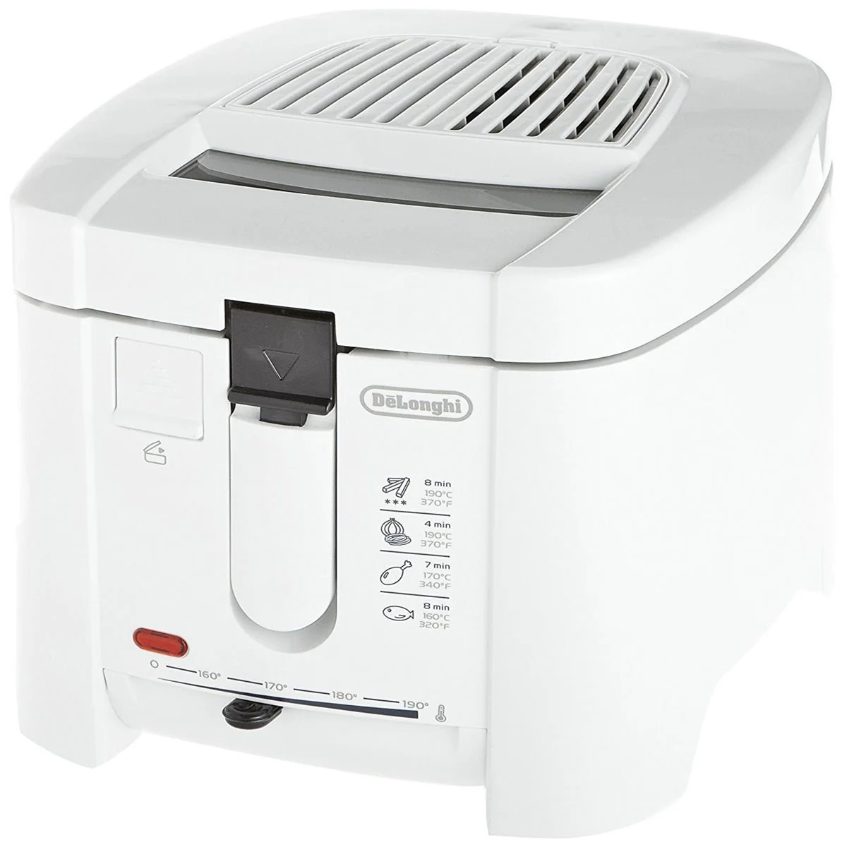 Delonghi F13205 1200W Electric Deep Fryer 220-240 Volts (White)
