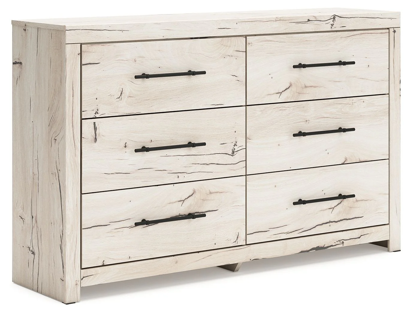 Lawroy - Six Drawer Dresser - Light Natural