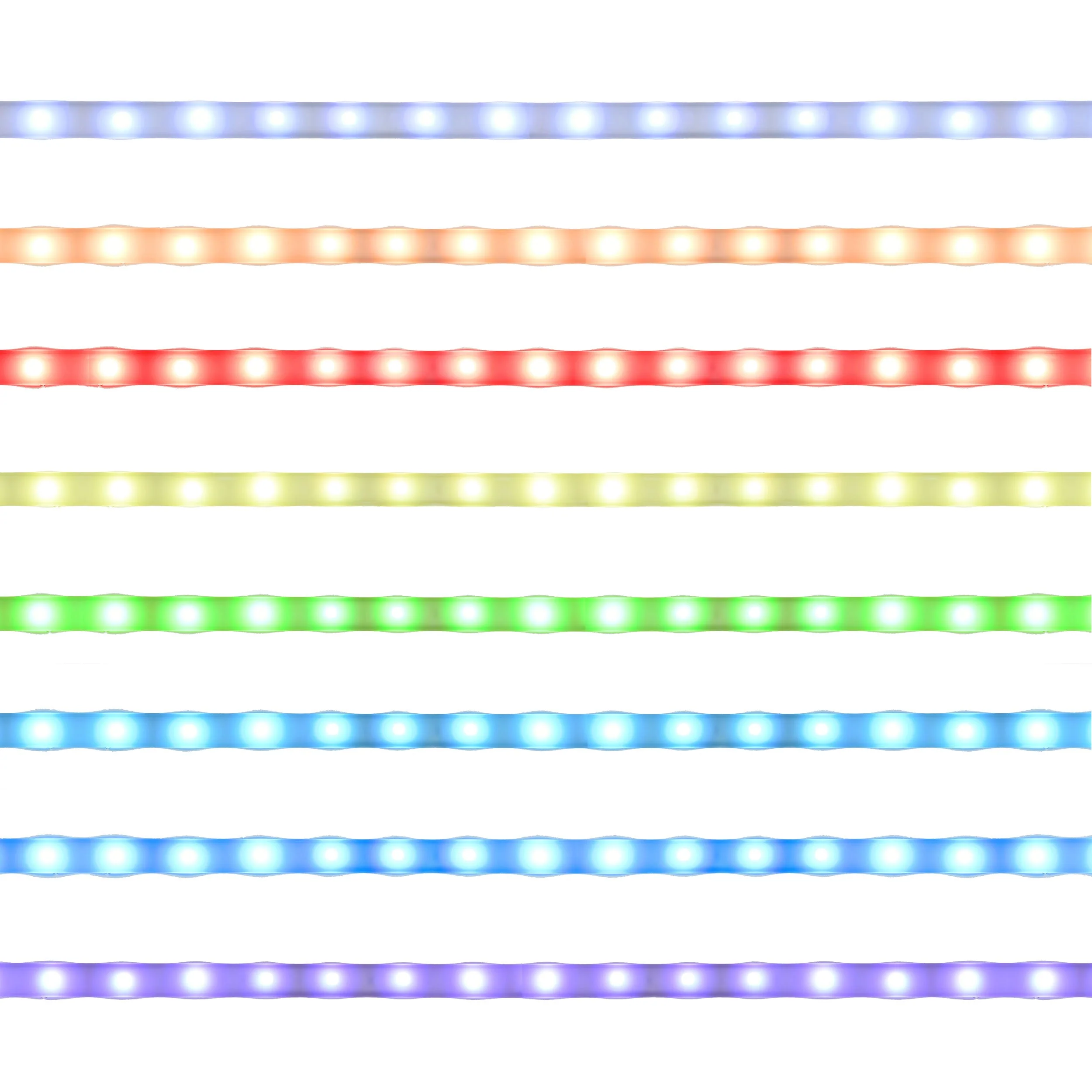 Araceli Freestanding LED Home Bar Cabinet White High Gloss