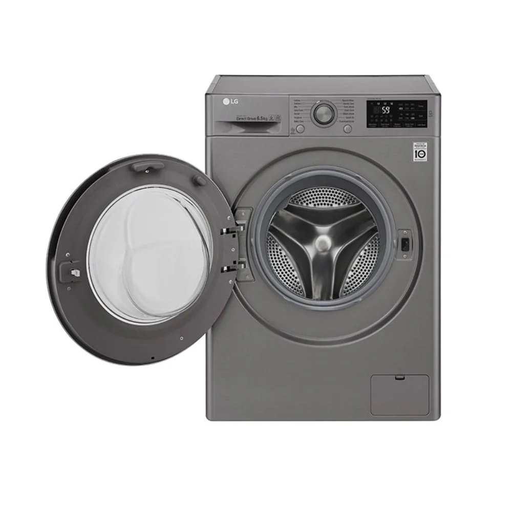 LG F2J5WN7S Front Load Washer Silver finish 220 v 240 volts 50 hz