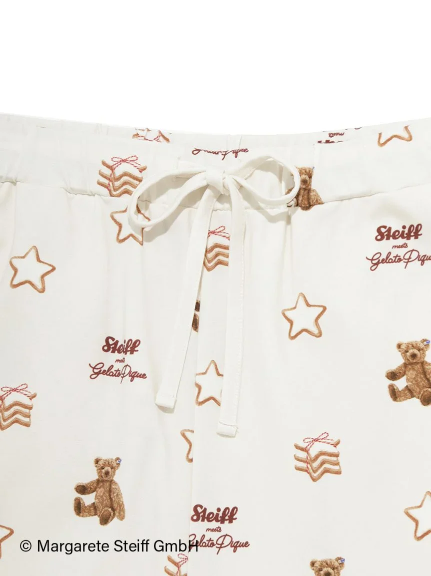 [Steiff] Men's All-over print long pants