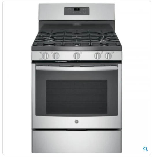 GE JGB660SEJSS 220 volts gas range 5 burner 30 INCH 50 hz 220v 240 volts