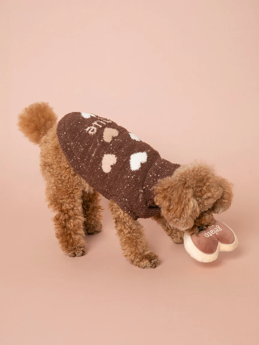 [CAT&DOG] Baby Moco Heart Pattern Pullover