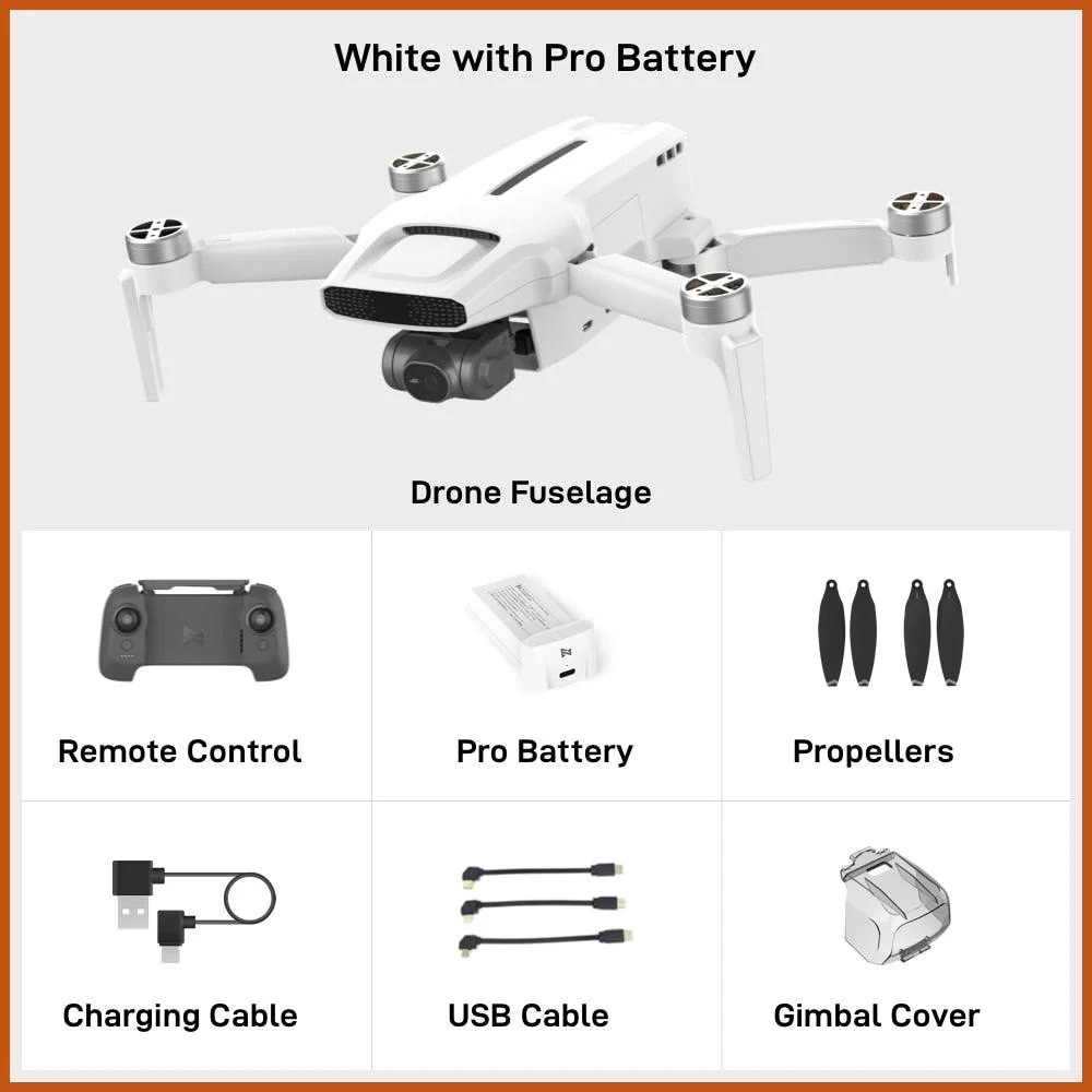 FIMI X8 Mini Drone - professional 4k camera Quadcopter mini drone with remote control under 250g drone gps 8km little drone Professional Camera Drone