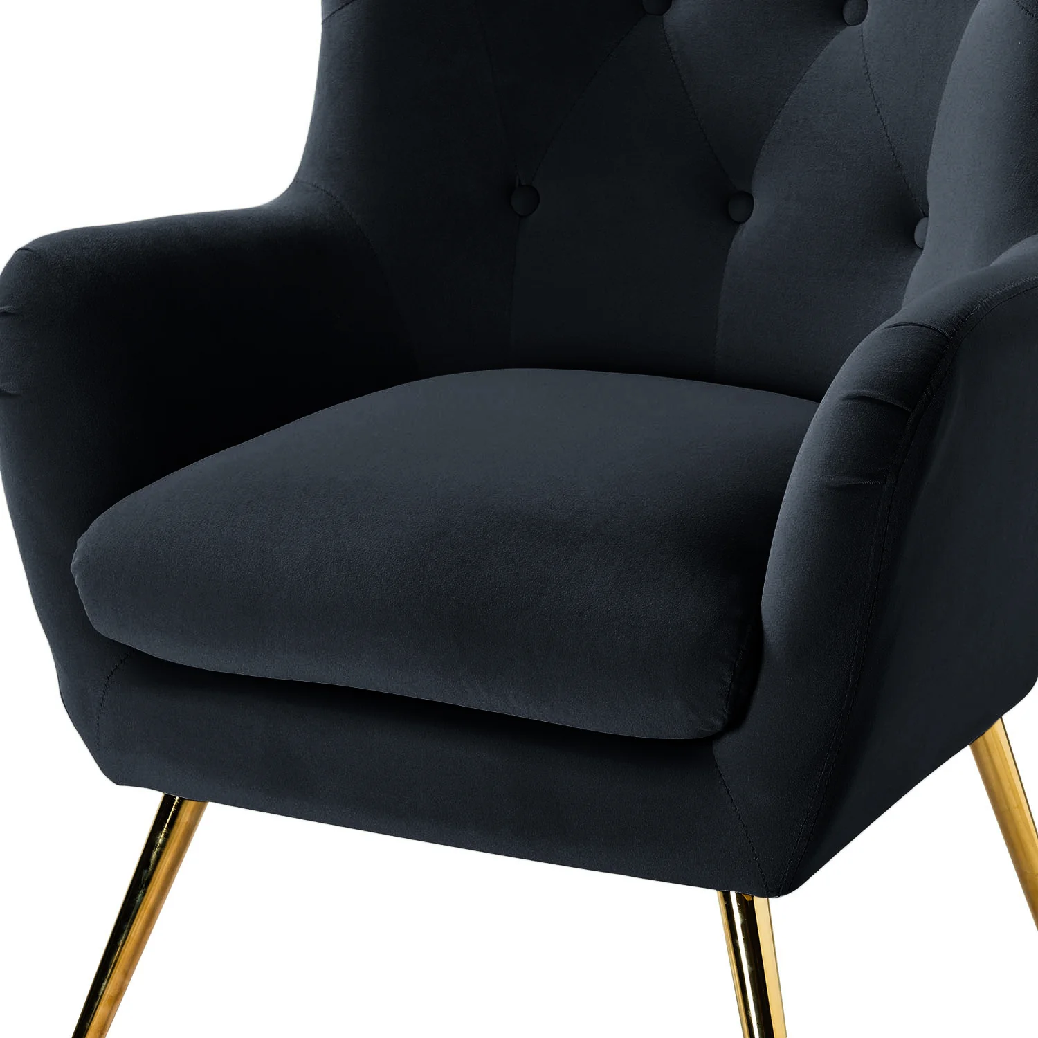 Arama Accent Chair in Black