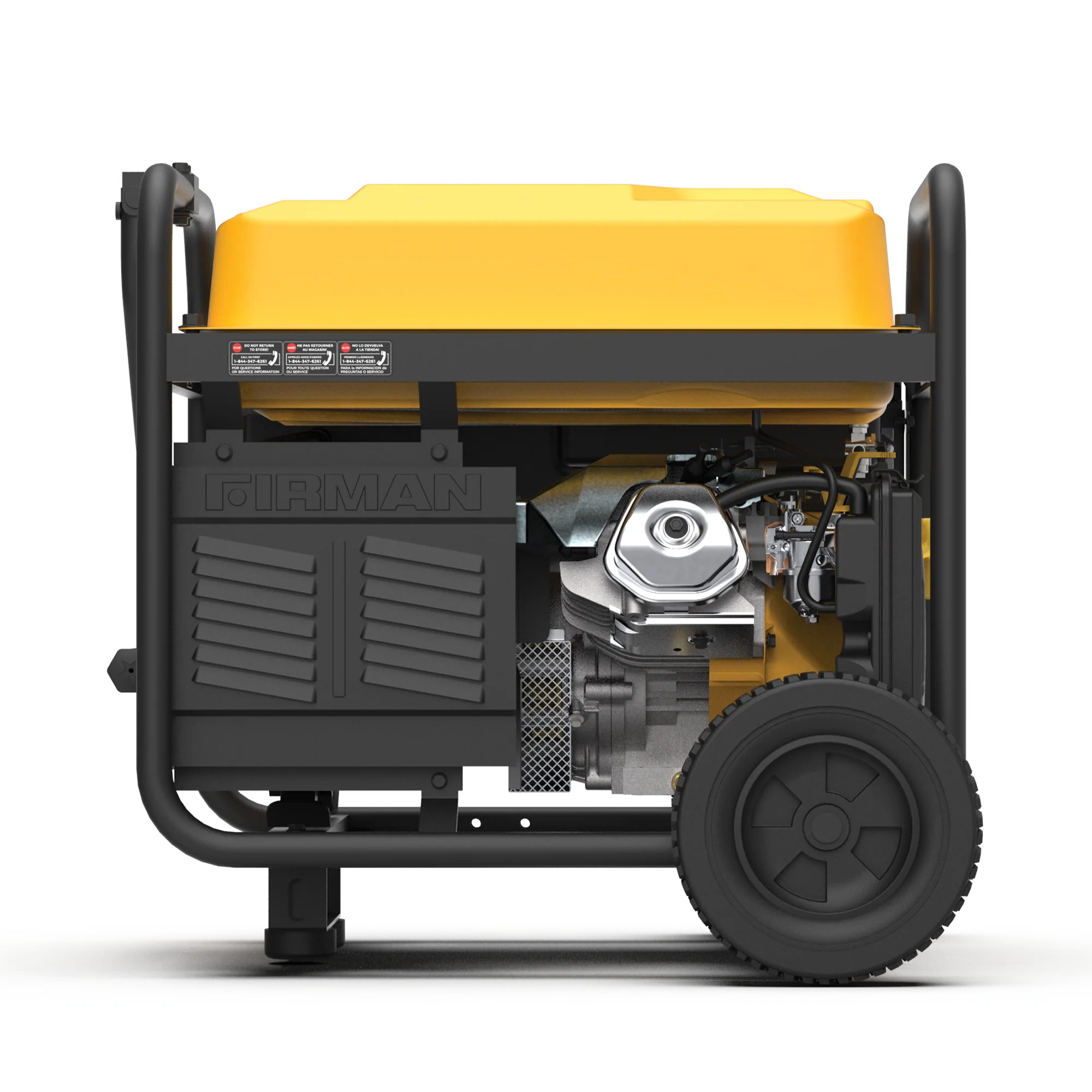 Gas Portable Generator 7125W Remote Start 120/240V