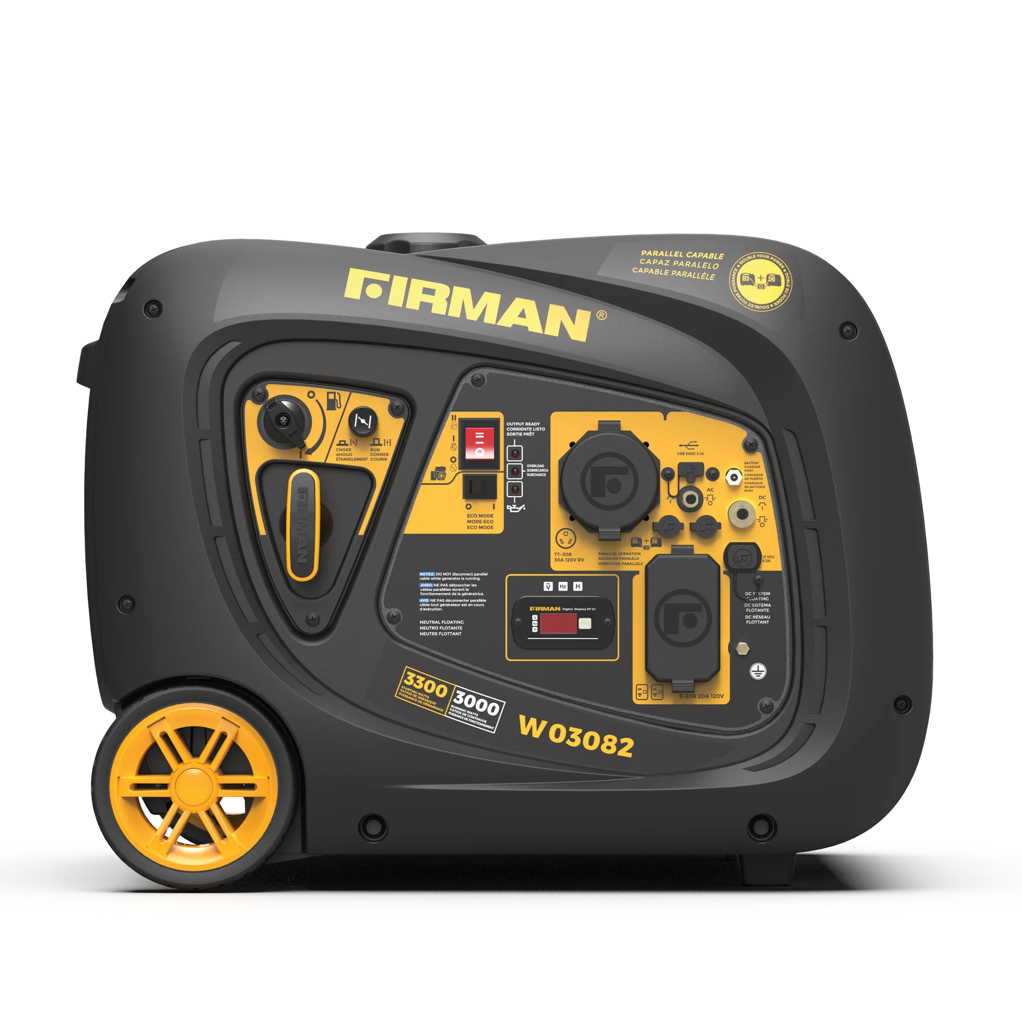 Inverter Portable Generator 3300W Electric Start
