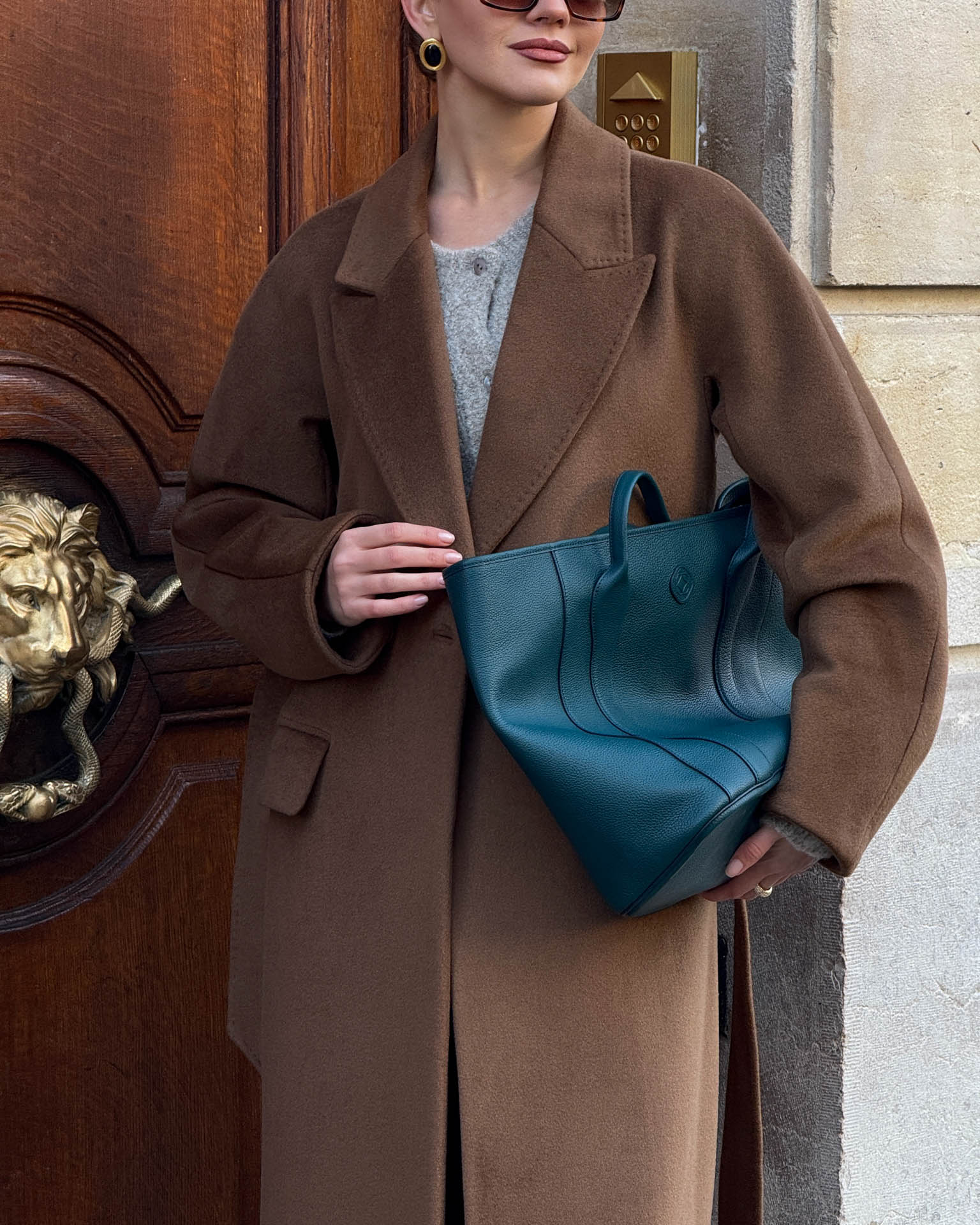 Madame Tote Bag - Italian Leather Handbag