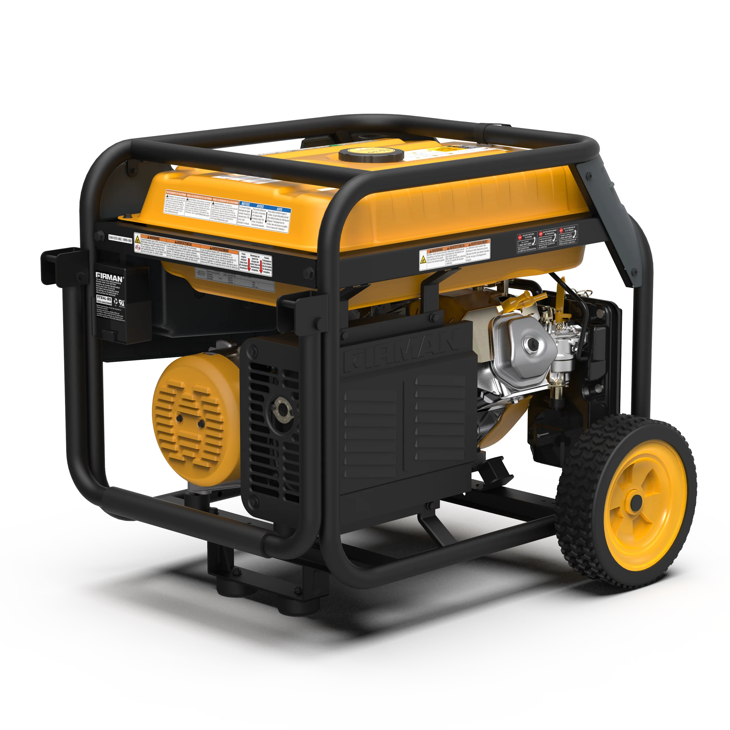 Dual Fuel Portable Generator 5700W Recoil Start 120/240V