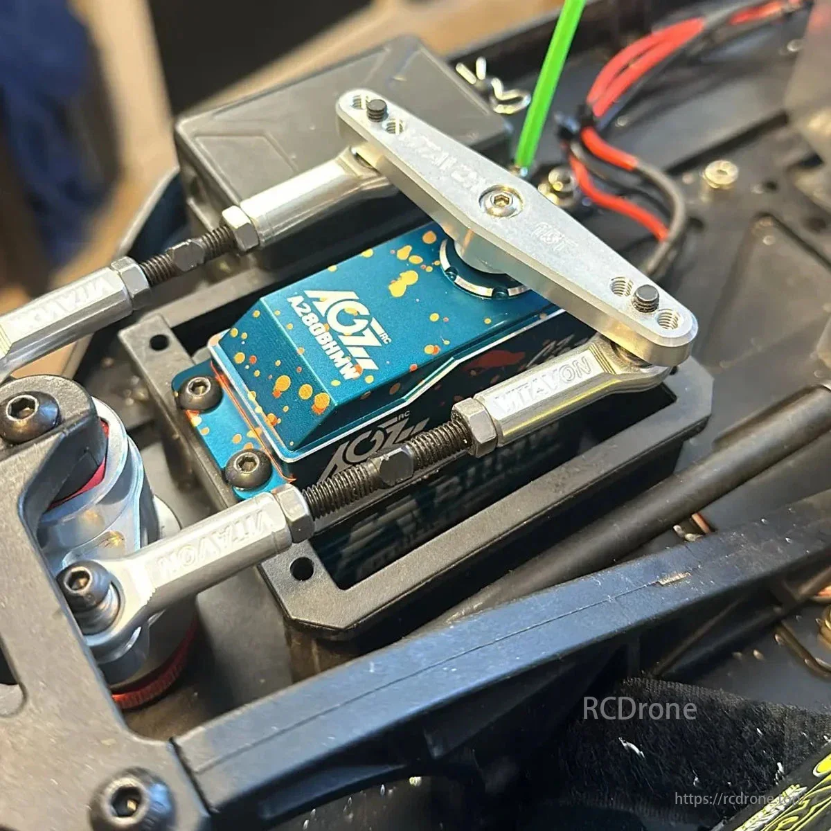 Anniversary Edition AGFRC A280BHMW - 78KG High Torque Waterproof Brushless For 1/5 Scale RC Racing Servo Large Aircraft Car Boat