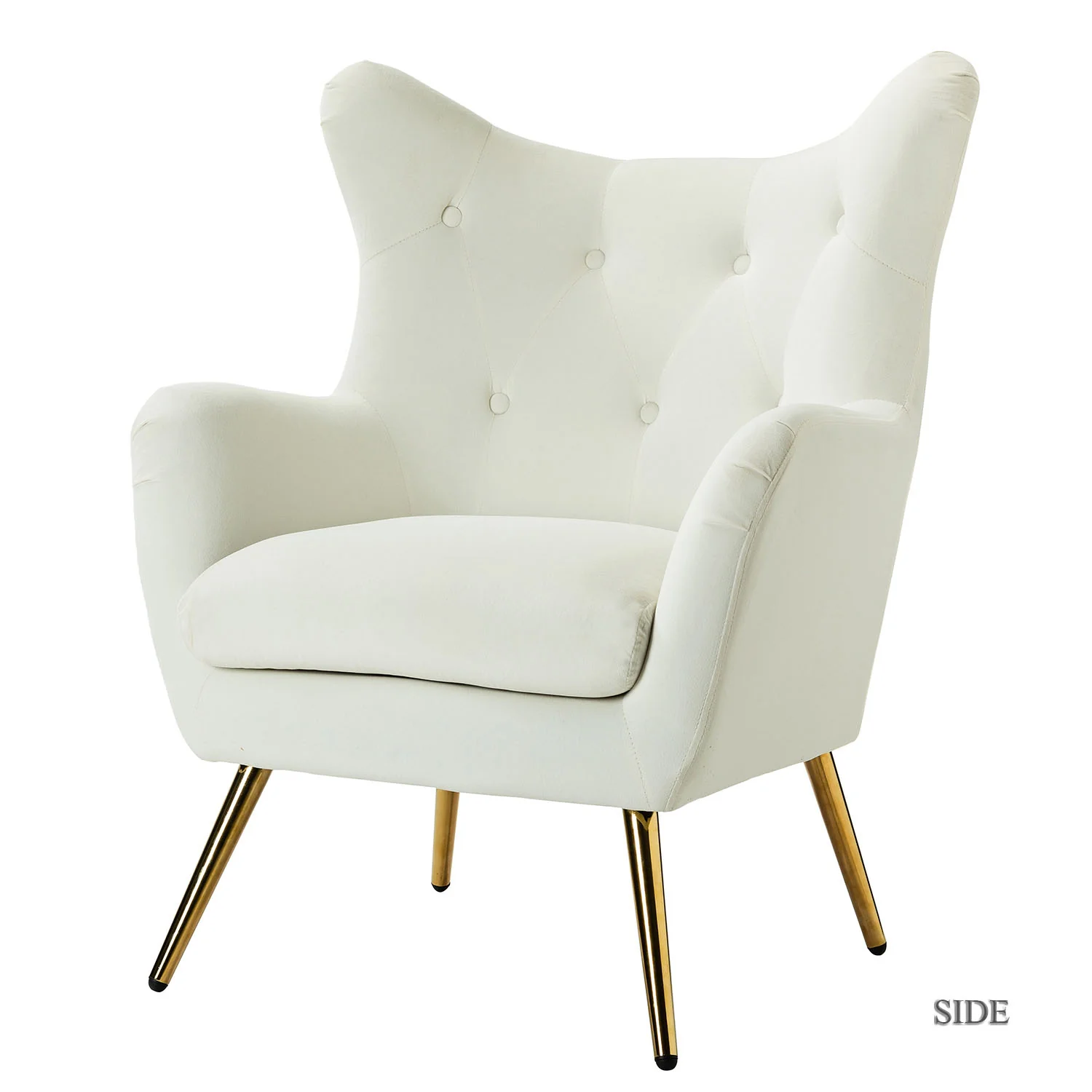 Arama Accent Chair in Ivory