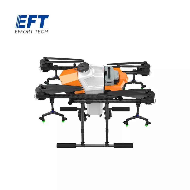EFT G420 20L Agriculture Drone - 4-Axis 20L 20KG Agriculture Spray Spread Drone Compact with Hobbywing X9 PLUS Motor, JIYI K++ FC, Skydroid H12