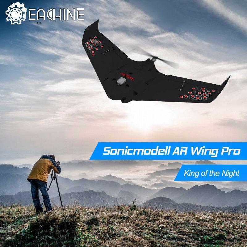 Beginner Electric Sonicmodell AR Wing Pro RC Airplane - 1000mm Wingspan EPP FPV Flying Wing Model Building KIT/PNP Version RC Plane Drone