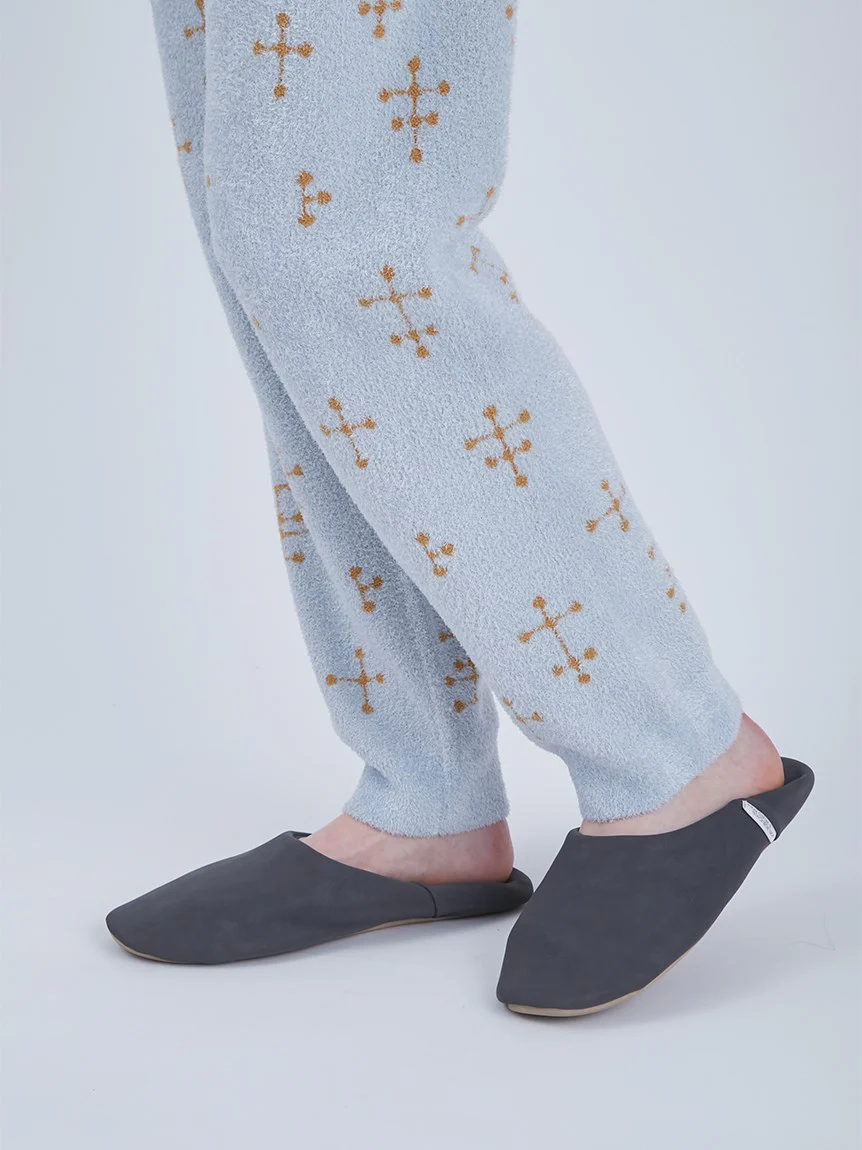 EAMES MENS Smoothie Jacquard Fluffy Long Pants